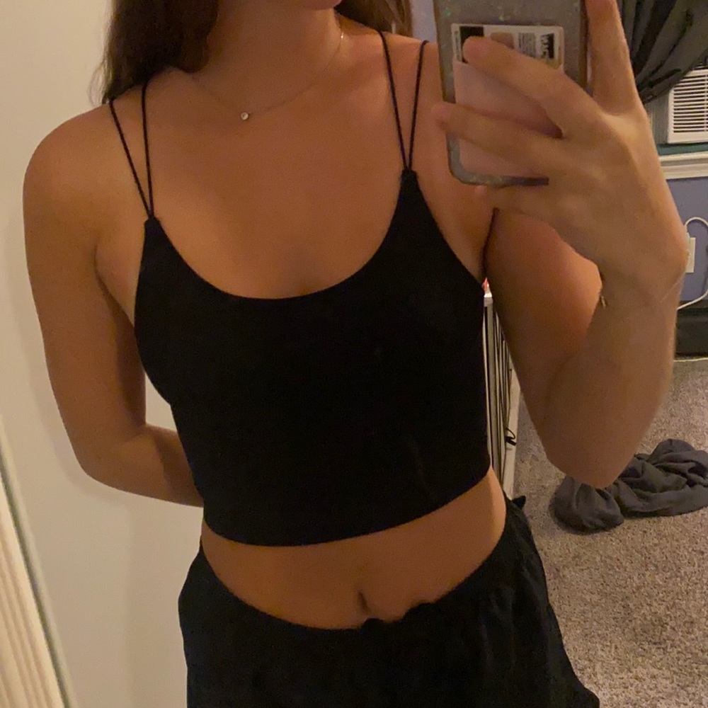 strappy tank top
